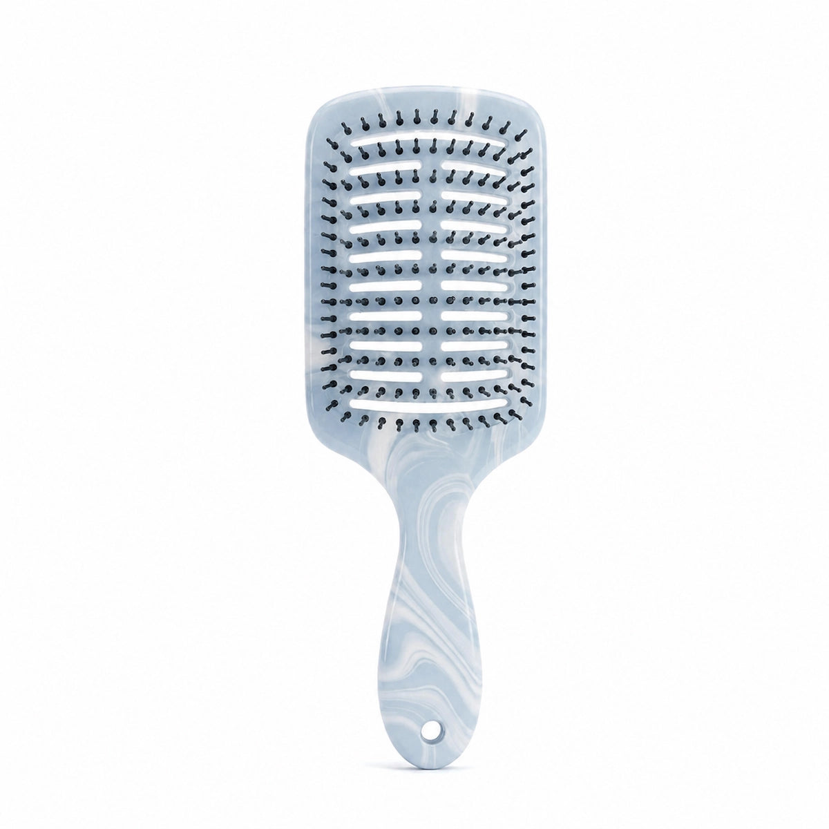 Private label marble hair brush for premium beauty and hair care brands.