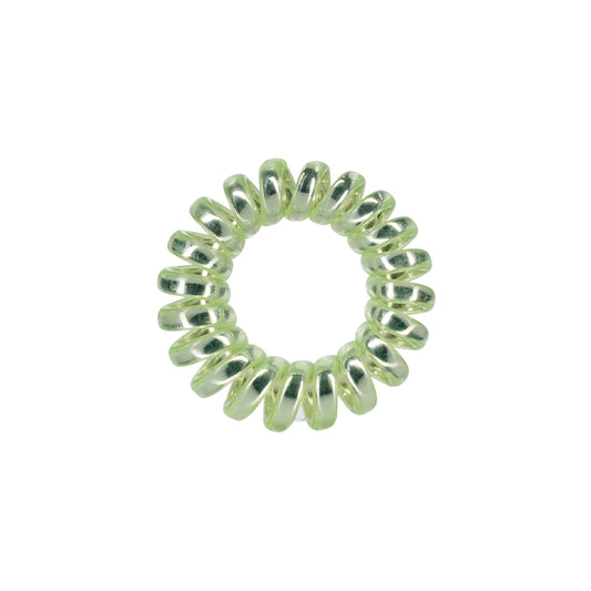 Flexible hair elastics for secure and damage-free styling.

