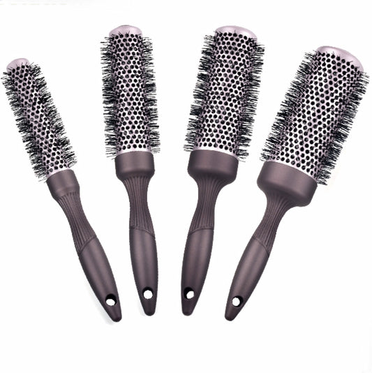 Private label ceramic hair brush for professional blowout and styling collections.