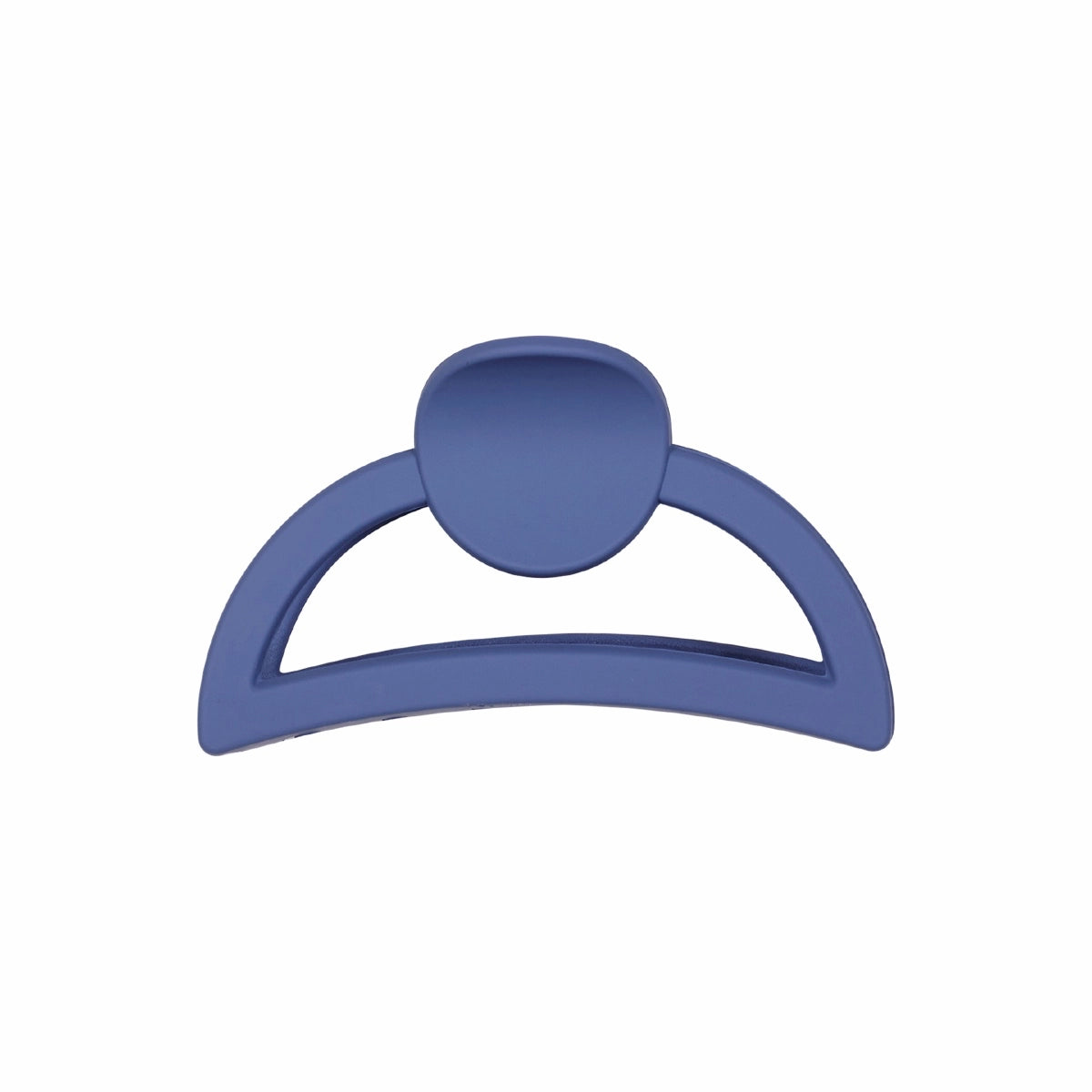 Large claw hair clip providing comfort and reliable hold.
