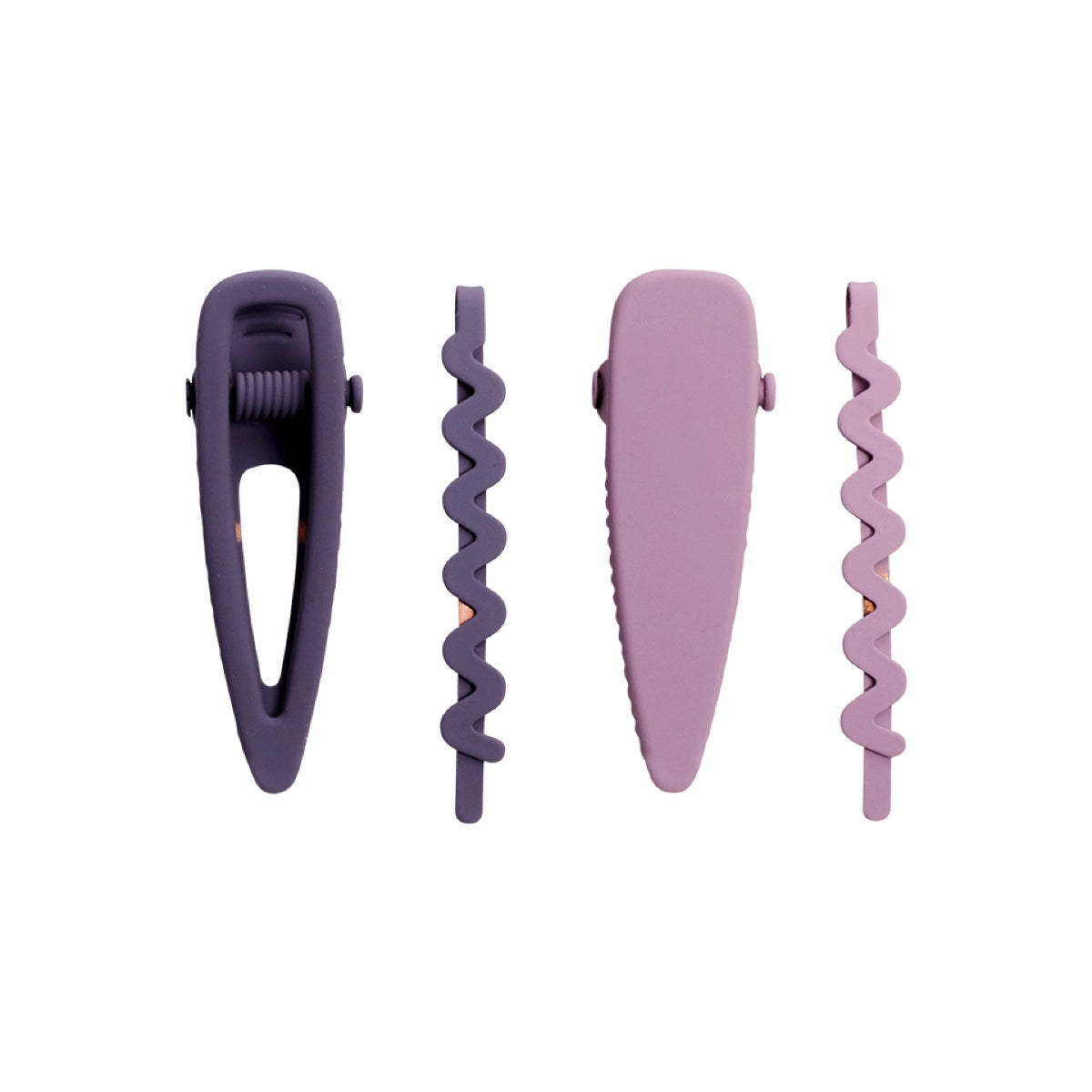 Decorative hair clips featuring a stylish and elegant design.
