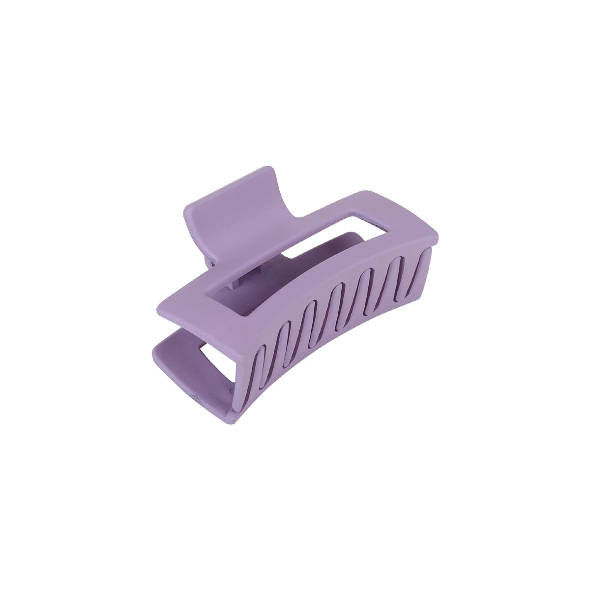Oversized claw clip designed for long and voluminous hair.
