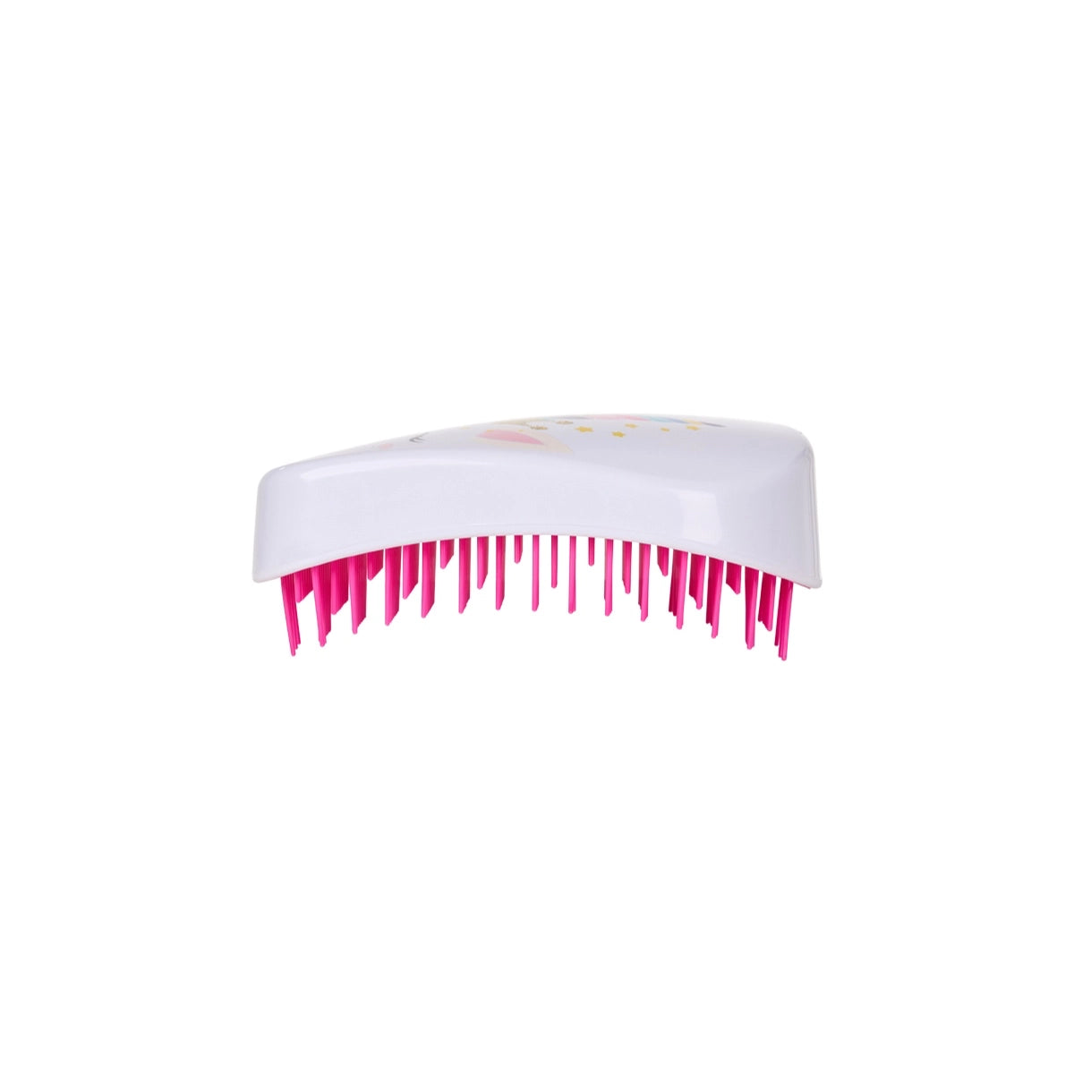 Portable small hair brush ideal for smoothing hair, reducing tangles, and on-the-go styling.