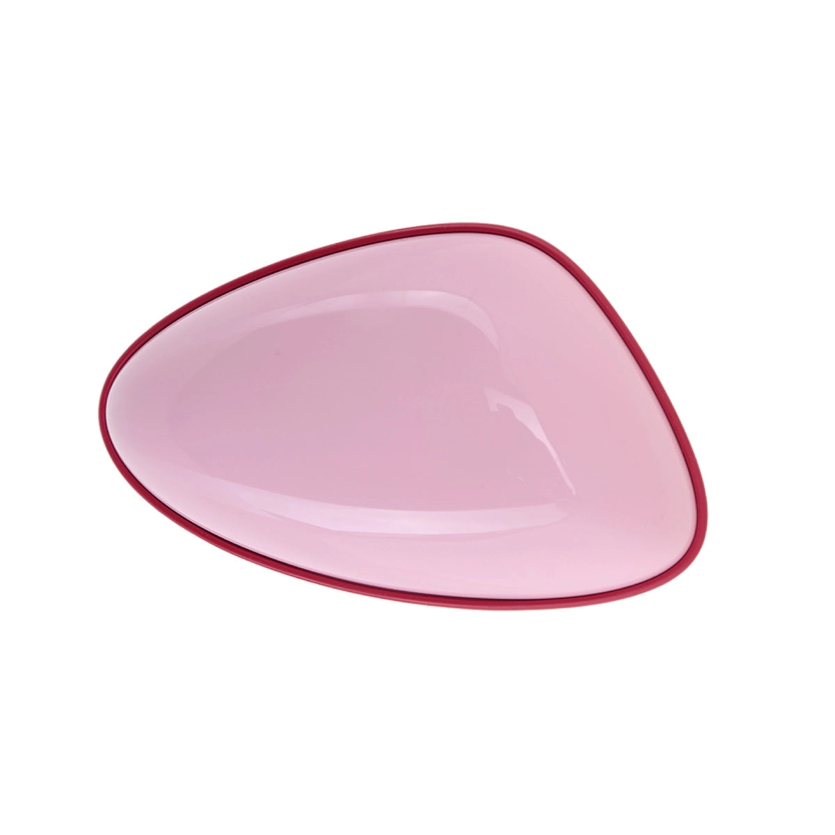 Detangling hair brush that helps minimize pulling and snagging.