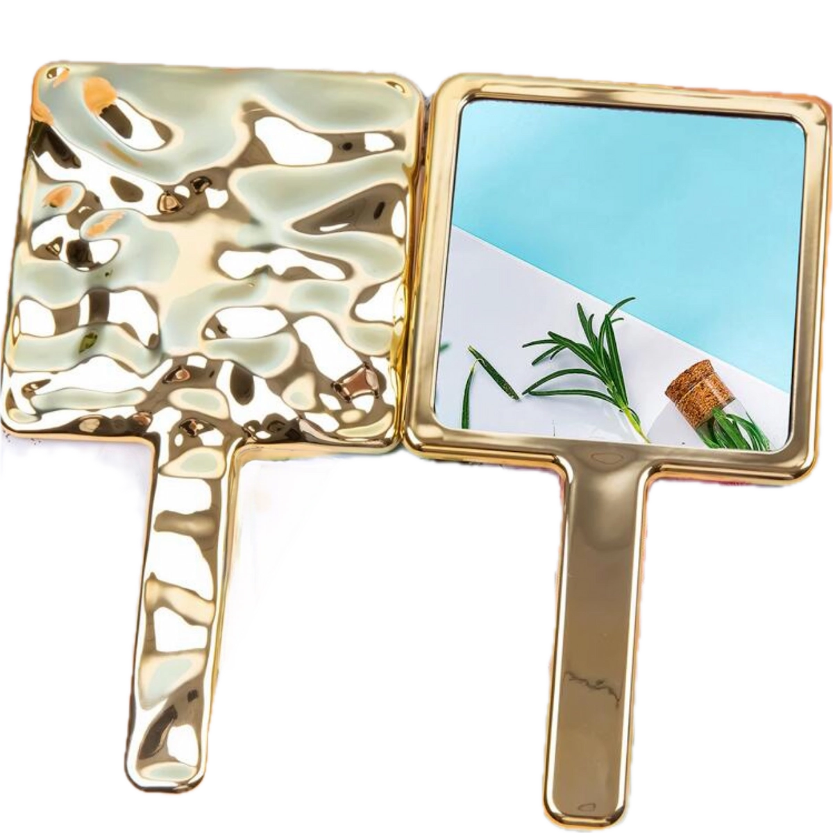 Water Ripples Handheld Mirror